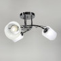 Зображення Люстра на 3 плафони з узорами в хромованому корпусі ИМ Light-Deco 2 