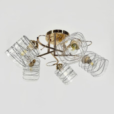 Люстра стельова Light House LNF-17481/5 FGD золото