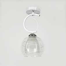 Люстра потолочная Light House LNF-17523/1С WT белая с двойным плафоном
