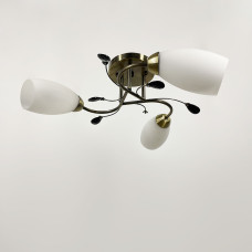 Люстра стельова Light House LNF-17490/3 AB бронза