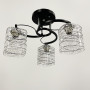 Зображення Люстра стельова Light House LNF-17504/3С BK чорна ИМ Light-Deco 