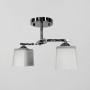 Зображення Люстра стельова Light House LNF-17531/2B CH хром з білим матовим плафоном ИМ Light-Deco 3 