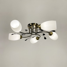 Люстра стельова Light House LNF-17490/5 AB бронза