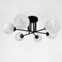 Зображення Люстра стельова Light House LNF-17484/6 BK чорна ИМ Light-Deco 