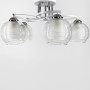 Изображение Люстра потолочная Light House LNF-17523/5С WT белая с двойным плафоном ИМ Light-Deco 