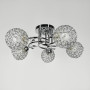 Изображение Хромована люстра на 5 плафонів з камінням ИМ Light-Deco 5 