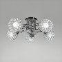 Изображение Хромована люстра на 5 плафонів з камінням ИМ Light-Deco 1 