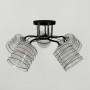 Зображення Люстра стельова Light House LNF-17532/5A BK+CH із подвійним плафоном ИМ Light-Deco 1 
