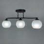 Зображення Стельова люстра в чорному корпусі на 3 плафони 57х13 см ИМ Light-Deco 3 