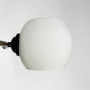 Изображение Стельова люстра з кругом в чорному корпусі на 3 плафони ИМ Light-Deco 