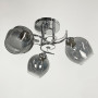 Зображення Люстра стельова Light House LNF-17508/3 CH+GR хром із графітовим плафоном ИМ Light-Deco 2 