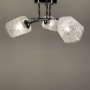Зображення Люстра в хромованому корпусі з 3-ма плафонами з візерунком ИМ Light-Deco 3 