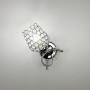 Изображение Бра у хромованому корпусі із кришталевим плафоном ИМ Light-Deco 