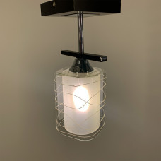 Люстра стельова Light House LNF-17435/1Р чорна