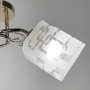 Изображение Золота люстра на 5 матових плафонів з узором Ø 58 см ИМ Light-Deco 2 