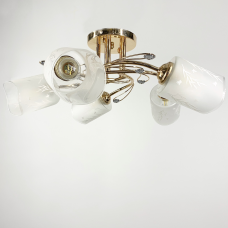 Люстра стельова Light House LNF-17494/5 FGD золото
