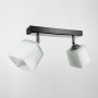 Зображення Світильник в чорному або білому корпусі на 2 плафони ИМ Light-Deco 4 