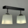 Зображення Світильник в чорному або білому корпусі на 2 плафони ИМ Light-Deco 1 