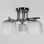 Зображення Люстра стельова Light House LNF-17531/5B CH хром з білим матовим плафоном ИМ Light-Deco 3 