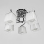 Зображення Люстра стельова Light House LNF-17531/5B CH хром з білим матовим плафоном ИМ Light-Deco 