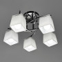 Зображення Люстра стельова Light House LNF-17531/5B CH хром з білим матовим плафоном ИМ Light-Deco 4 