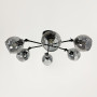 Зображення Люстра стельова Light House LF-17374/6 CH+BK+GR з графітовими плафонами ИМ Light-Deco 3 
