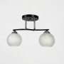 Зображення Стельова люстра в чорному корпусі на 2 плафони 40х16 см ИМ Light-Deco 3 