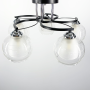 Изображение Люстра потолочная Light House LNF-17523/5С BK черная с двойным плафоном ИМ Light-Deco 2 