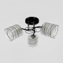 Зображення Люстра стельова Light House LNF-17532/3A BK+CH із подвійним плафоном ИМ Light-Deco 3 