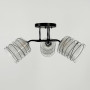Зображення Люстра стельова Light House LNF-17532/3A BK+CH із подвійним плафоном ИМ Light-Deco 1 