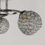 Зображення Хромована люстра на 3 плафони з камінням Ø37х25 см ИМ Light-Deco 