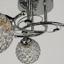 Зображення Хромована люстра на 3 плафони з камінням Ø37х25 см ИМ Light-Deco 3 