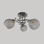 Зображення Хромована люстра на 3 плафони з камінням Ø37х25 см ИМ Light-Deco 5 