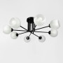 Изображение Люстра потолочная Light House LNF-17484/8 BK черная ИМ Light-Deco 
