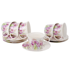 Чайний набір iриси 12пр 250 мл