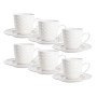 Зображення Чайний набір Lefard "Асоціація" на 6 осіб чашки 220 мл (359-482) білий без золота ИМ Light-Deco 