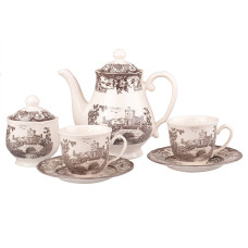 Чайний набір пімберлі браун на 6 персон