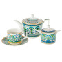 Зображення Чайний сервіз Lefard "Velazza" на 6 персон з чайником 922-107 синьо-зелений ИМ Light-Deco 