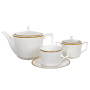 Зображення Чайний сервіз Lefard "Magnat" на 6 персон 14 предметів із чайником 440-126 білий ИМ Light-Deco 