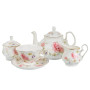 Зображення Чайний сервіз Lefard "Квітковий світанок" на 6 персон 15 предметів 943-071 білий ИМ Light-Deco 