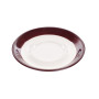 Изображение Чашка с блюдцем фарфоровая 250мл коричневый 823-065 ИМ Light-Deco 2 