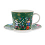 Зображення Чашка чайна порцелянова з блюдцем Lefard "green christmas" 220 мл (922-073) ИМ Light-Deco 