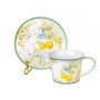 Зображення Чашка чайна порцелянова з блюдцем Lefard "Лимон" 220мл (924-368) ИМ Light-Deco 