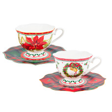 Чайний набір royal cristmas 4 пр. 220 мл
