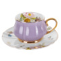 Зображення Чашка чайна порцелянова з блюдцем Lefard 200мл (975-028) ИМ Light-Deco 