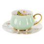 Зображення Чашка чайна порцелянова з блюдцем Lefard 200мл (975-031) ИМ Light-Deco 