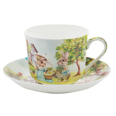 Чайний набір 2 предмета кроличі історіі 470 мл
