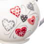 Изображение Чайник заварочный керамический Light House "Love" 400 мл белый (010AV) ИМ Light-Deco 2 