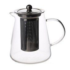 Чайник скляний заварювальний Light House "Англійський сніданок" 750 мл. прозорий