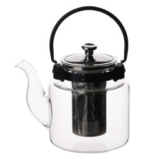 Чайник скляний заварювальний Light House "Ерл Грей" 1000 мл (1л). прозорий (8905-024)